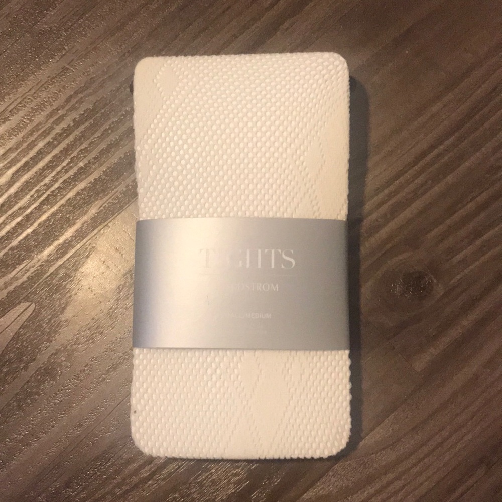 Nordstrom white tights